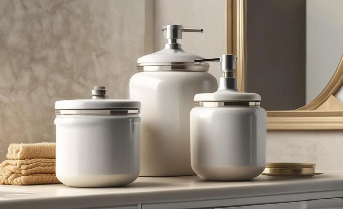 Step-by-Step: Styling Your Bathroom with Canisters