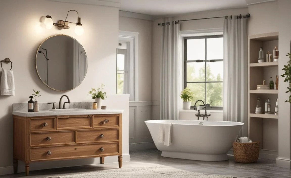 Styling Tips for an Authentic Vintage Bathroom Vibe