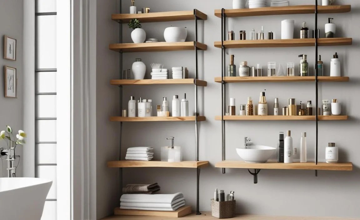 Styling Your Bathroom Shelves
