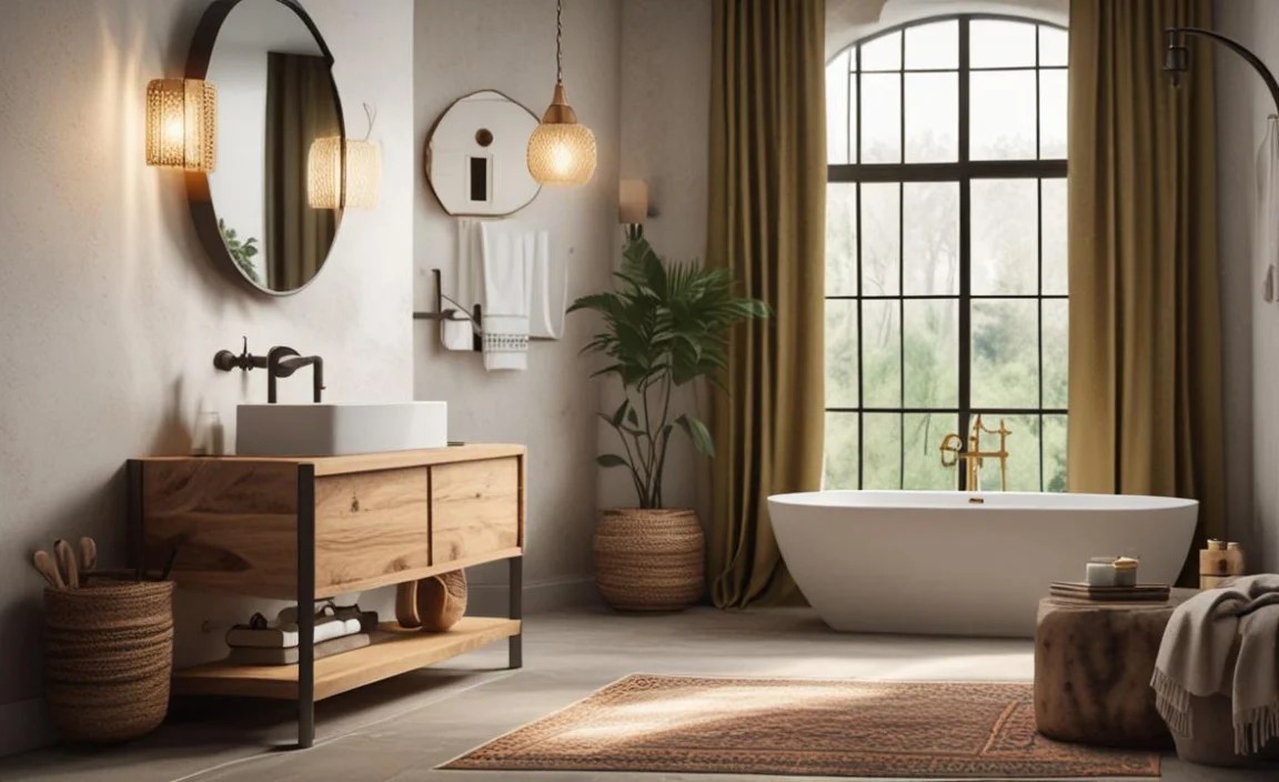 Styling Your Boho Bathroom Accessory Set for Maximum Bliss