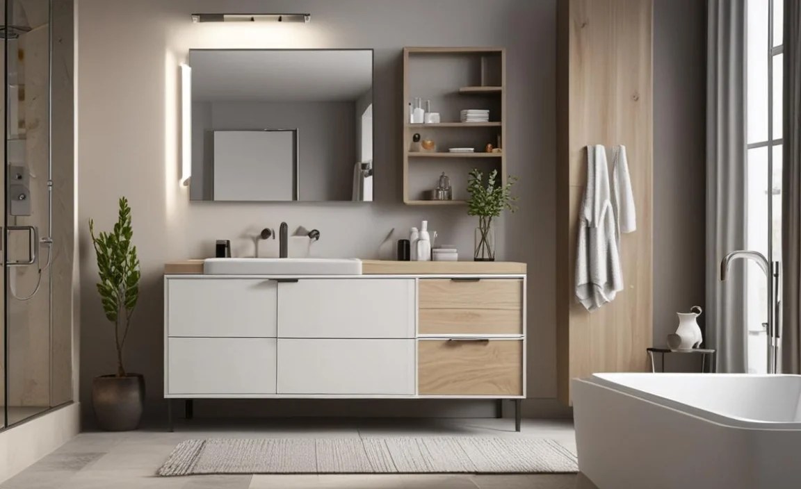 The Over-the-Toilet Storage Tower
