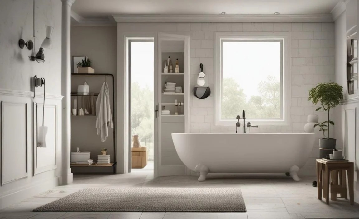 The Shower Bench with Storage