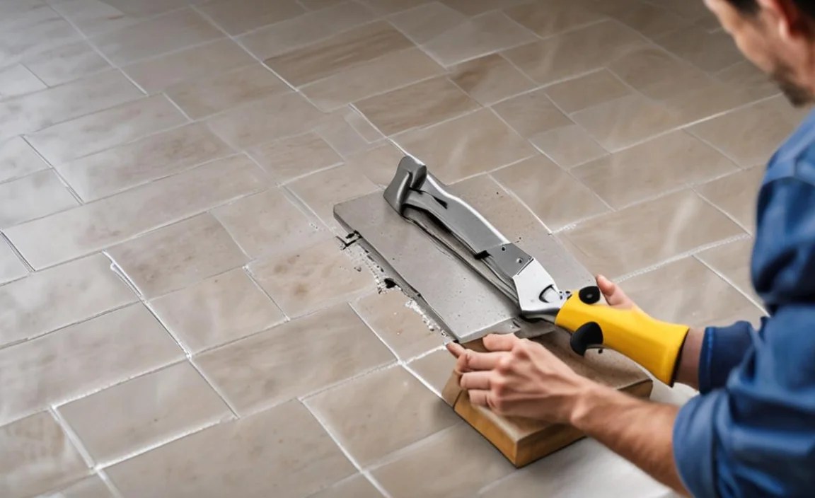 The Stiff Grout Sponge