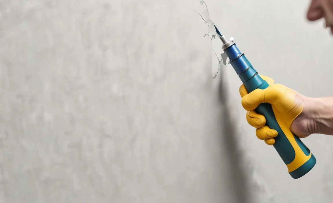 Tools and Materials for Applying New Caulk