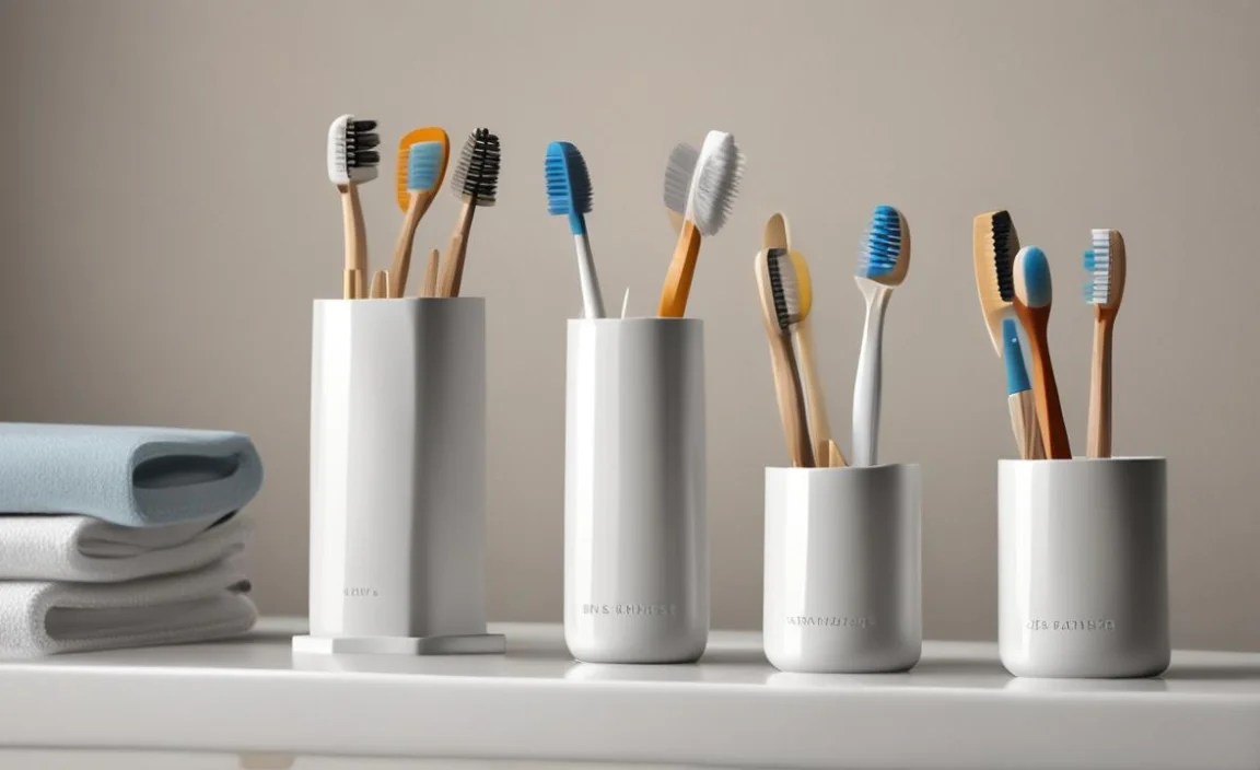 Toothbrush Holder Design Matching Set: Essential Style