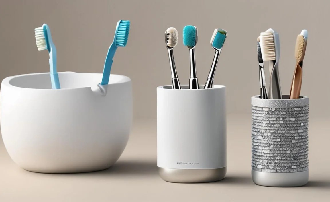 Toothbrush Holder Design: Minimal Look Gems