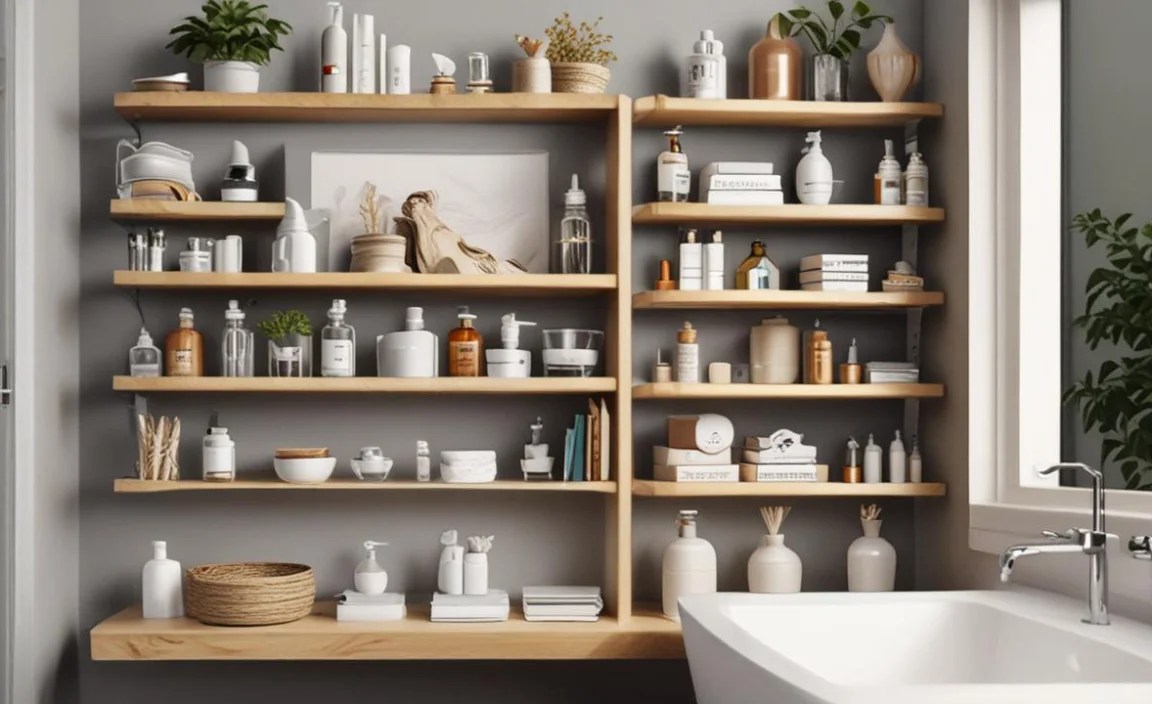 Top Bathroom Shelf Ideas For Kids
