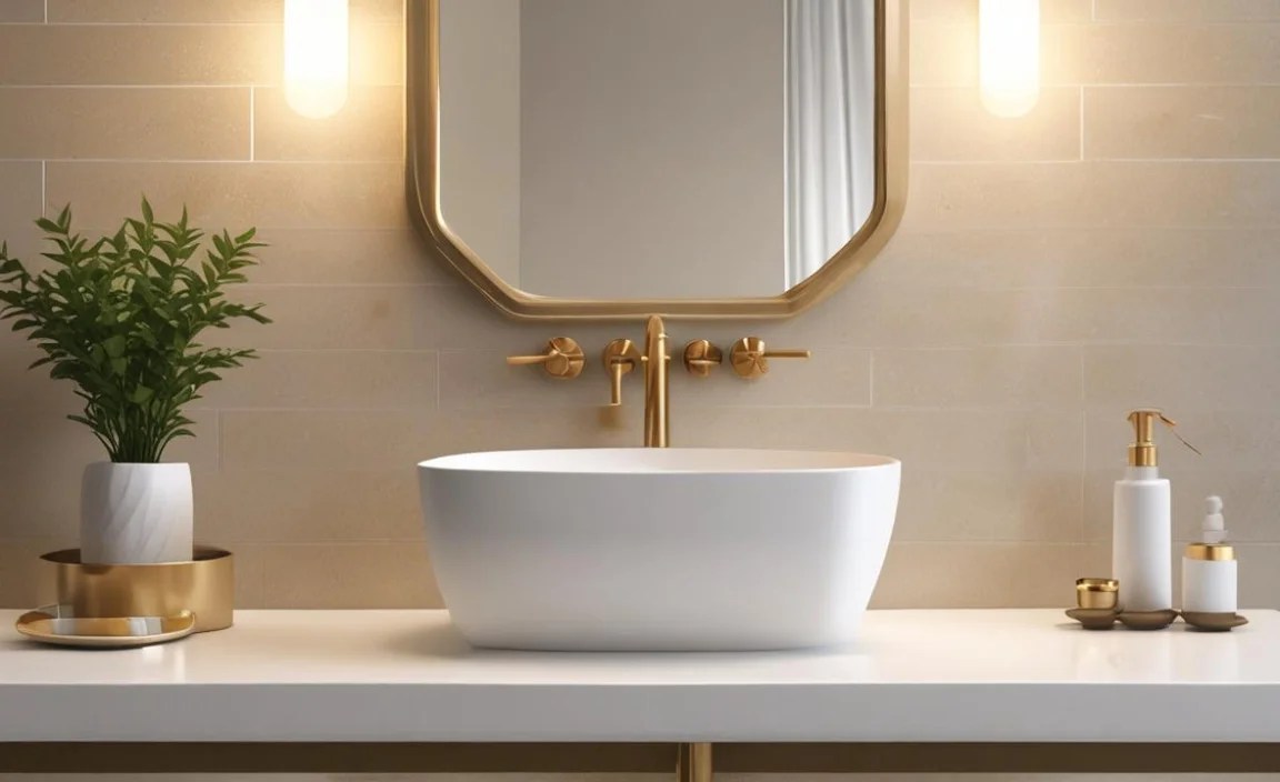 Top Picks: Essential Gold Bathroom Accessories