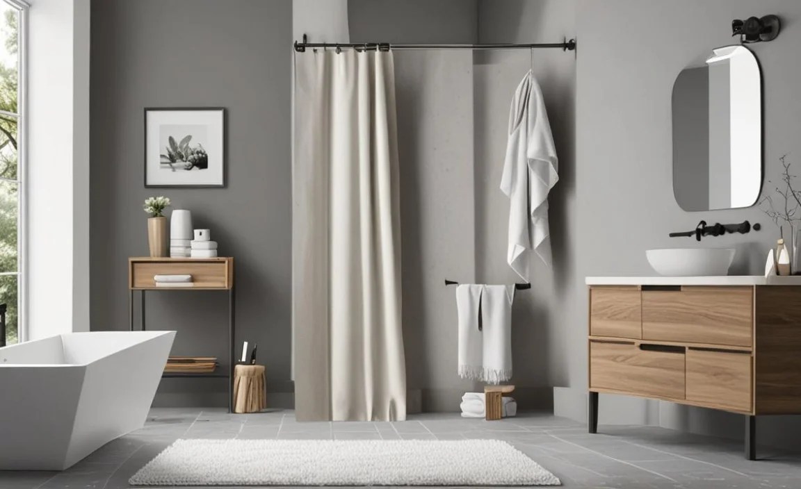 Towel Bars and Hooks: