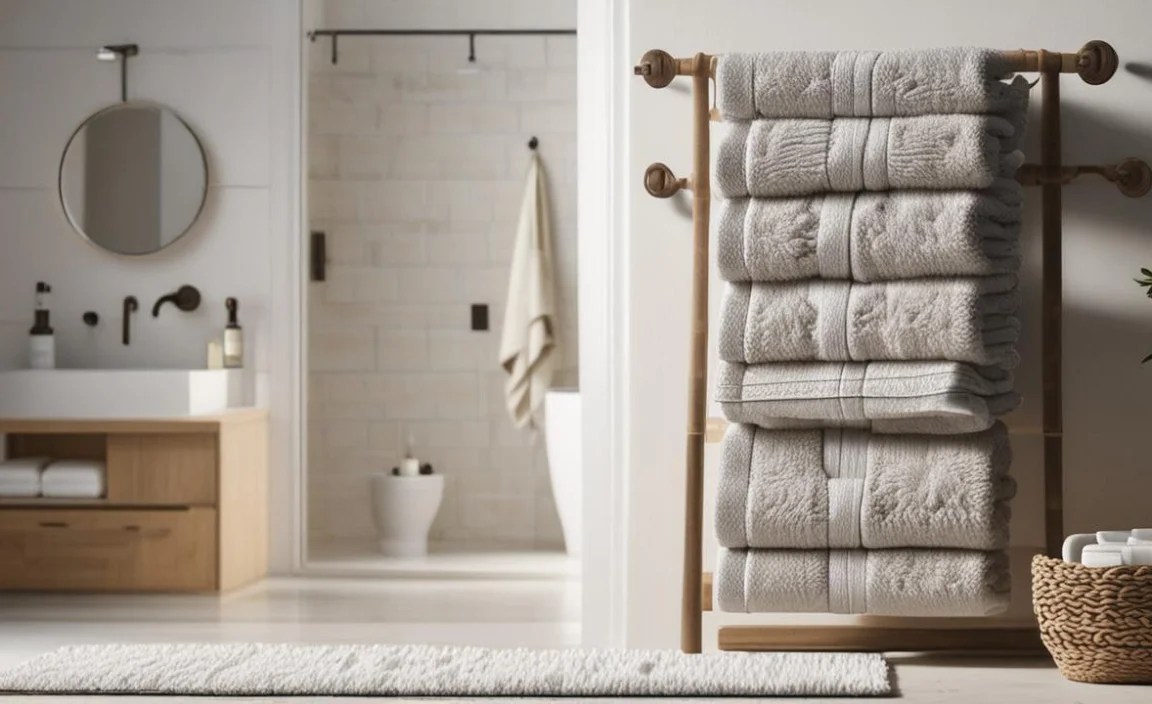 Towel Hooks and Racks