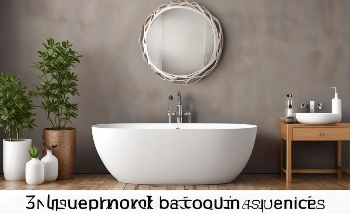 Unique Bathroom Accessories Decor Combo: Essential Finds