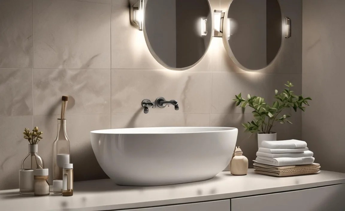 Vanity Organizers with Integrated Features
