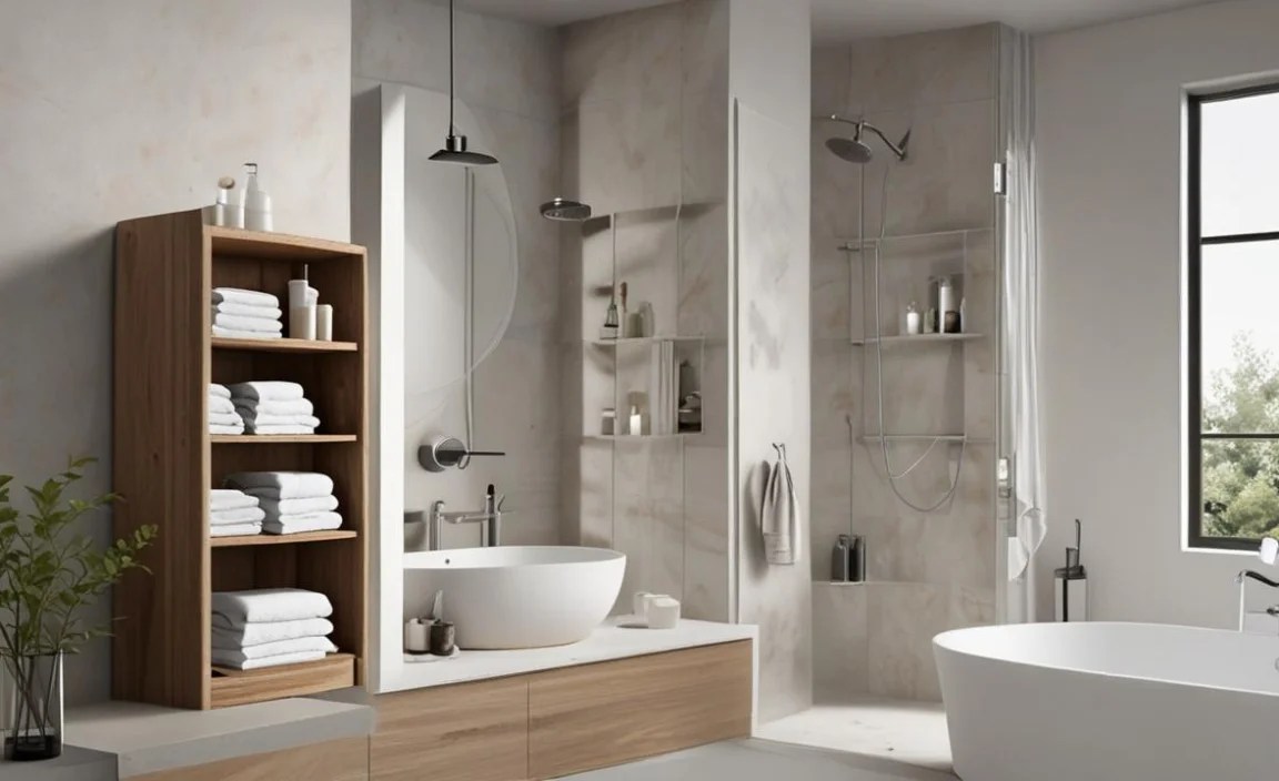 Vertical Linen Towers or Cabinets