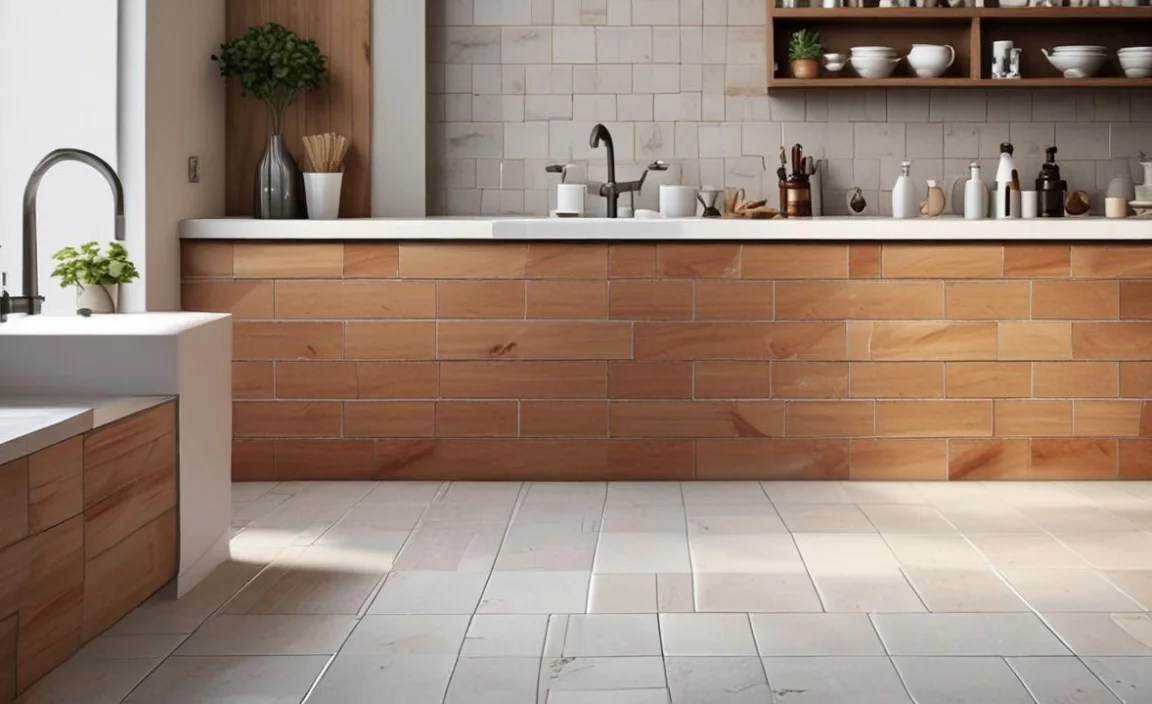 Vinyl or Linoleum Tiles