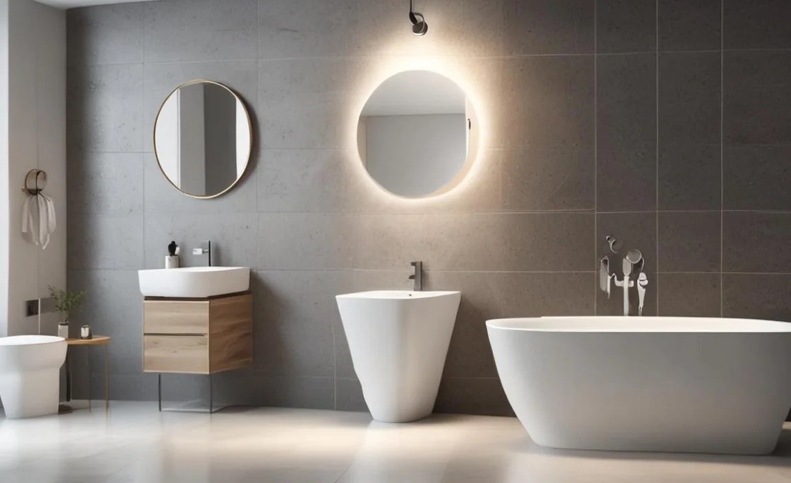 Wall-Mounted Vanities: Sleek and Streamlined