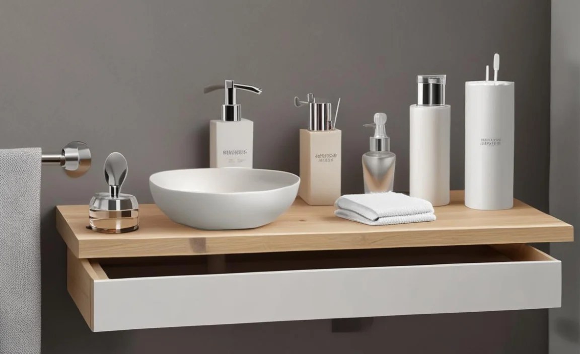 Why Choose a Bathroom Accessory Set WITH a Tray?