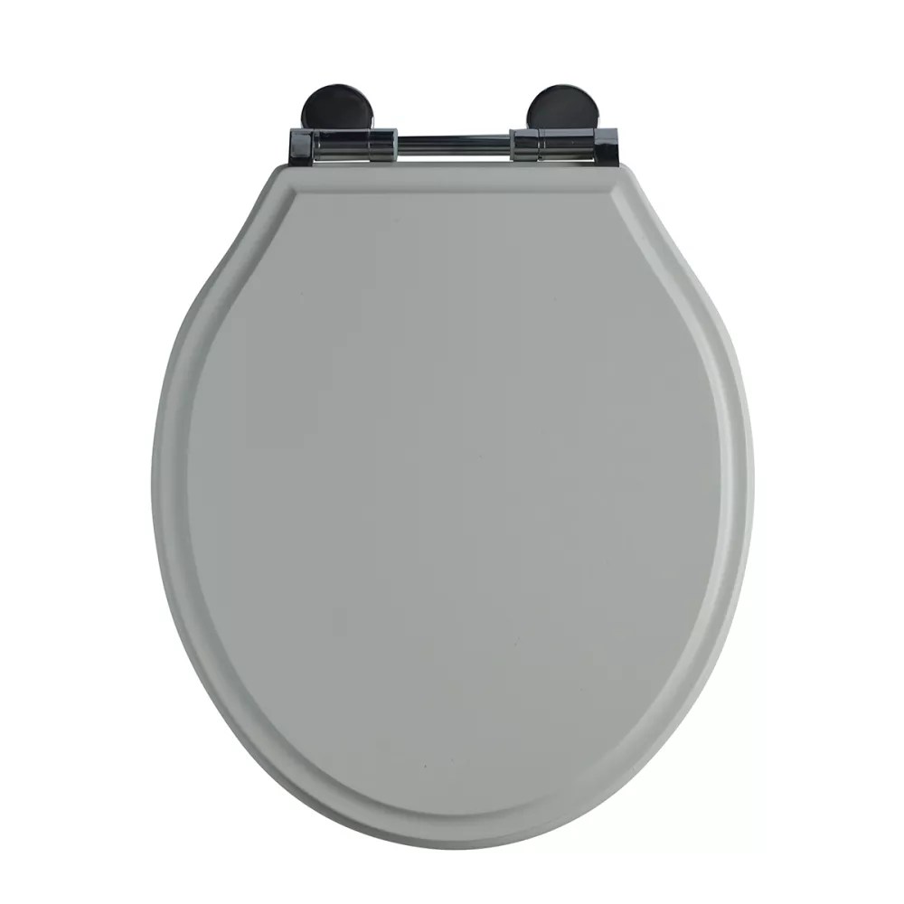hampton soft close toilet seat chalk white Bathroom World