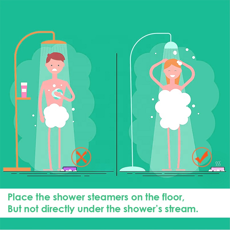 Shower Steamers Set (6 x 45g) Bath Salt