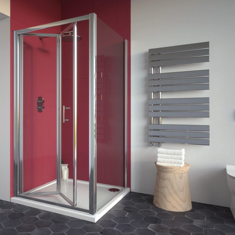 City Plus 800mm Bifold Shower Enclosure Shower Doors Bathshed
