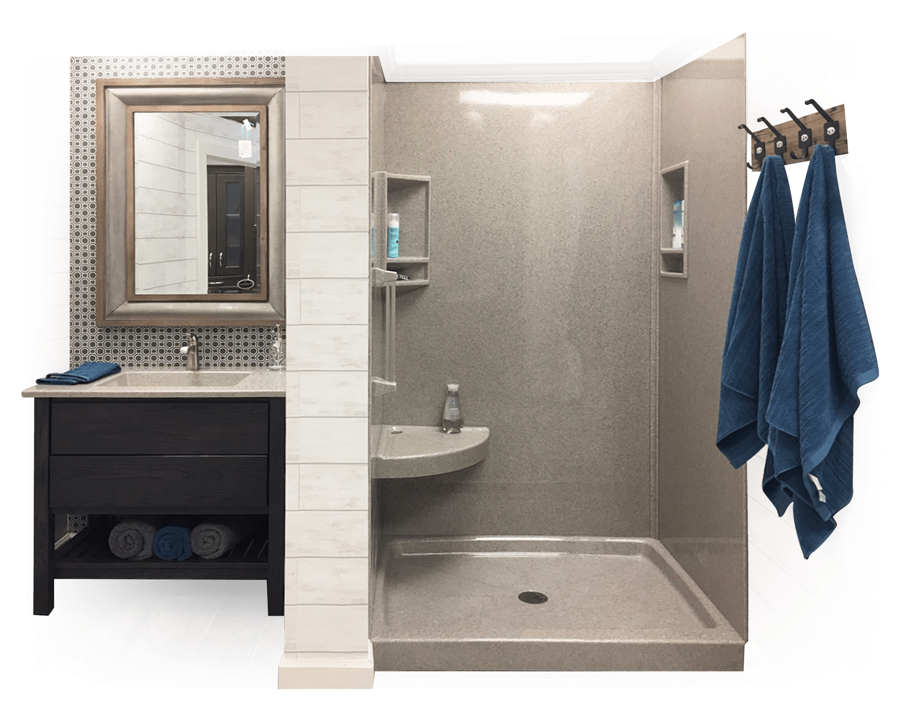Charlotte Bathroom Remodeling & Shower Replacement Bath Stone