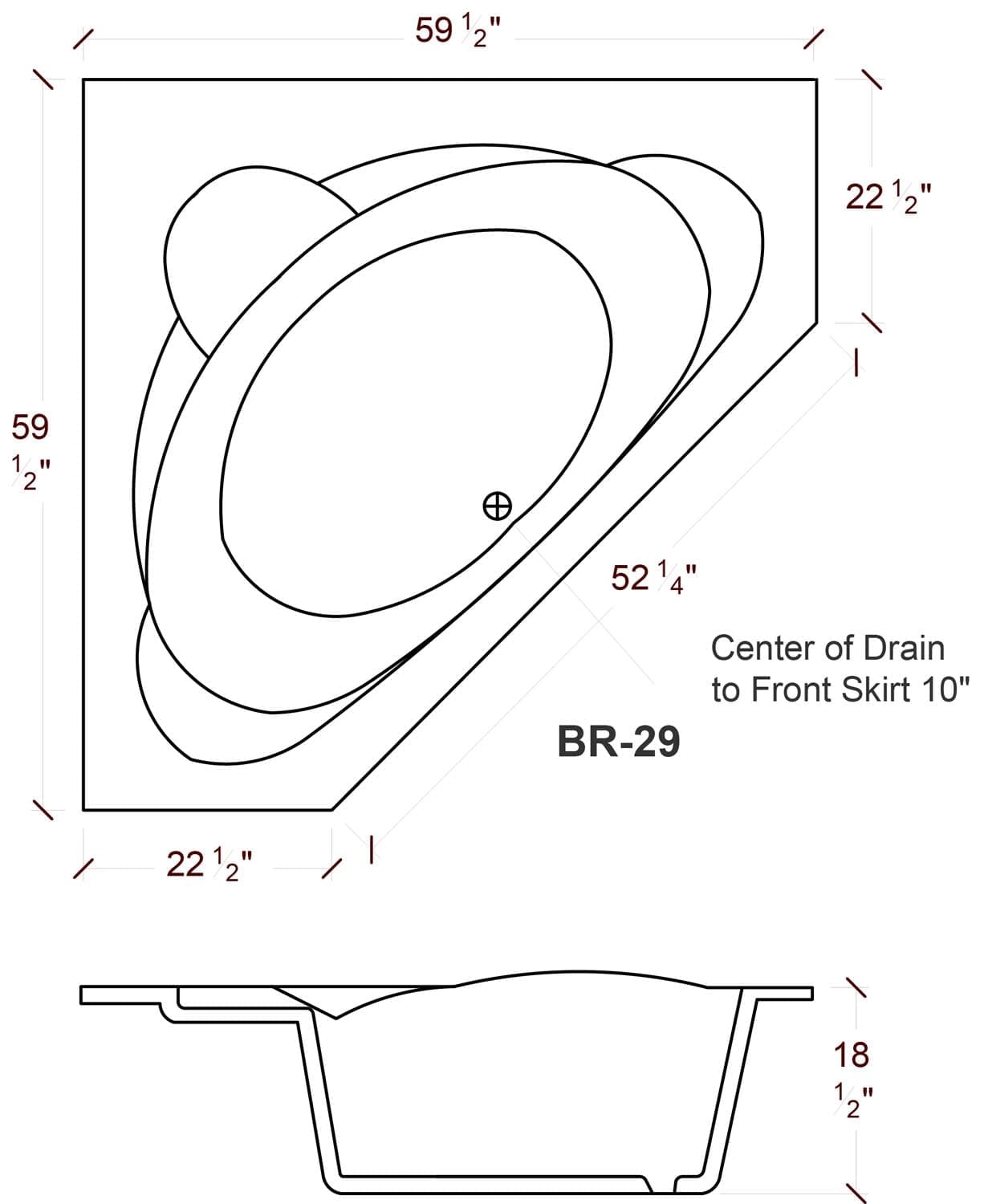 Corner Garden Tub Dimensions Fasci Garden