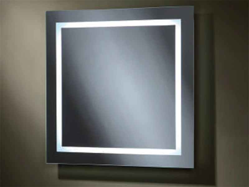 Anodized Aluminium Frame Bathroom Mirror Bathware Pro EROUND