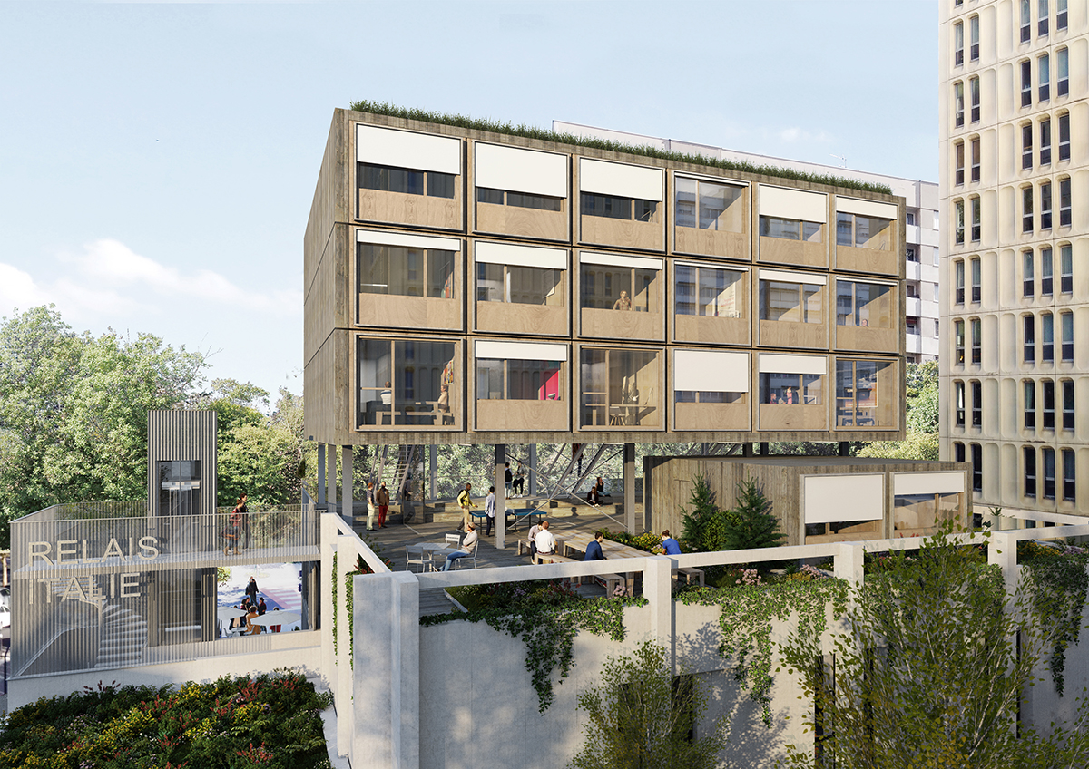 Batijournal » Ancien conservatoire, Paris 13, lauréat Le Relais d’Italie
