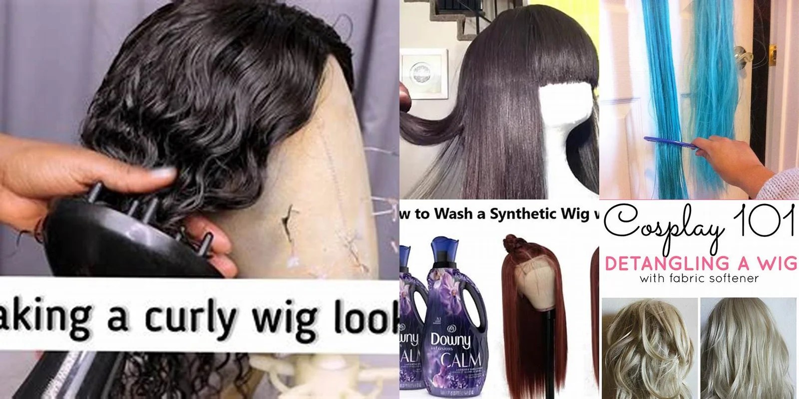 How To Untangle A Wig Without Fabric Softener