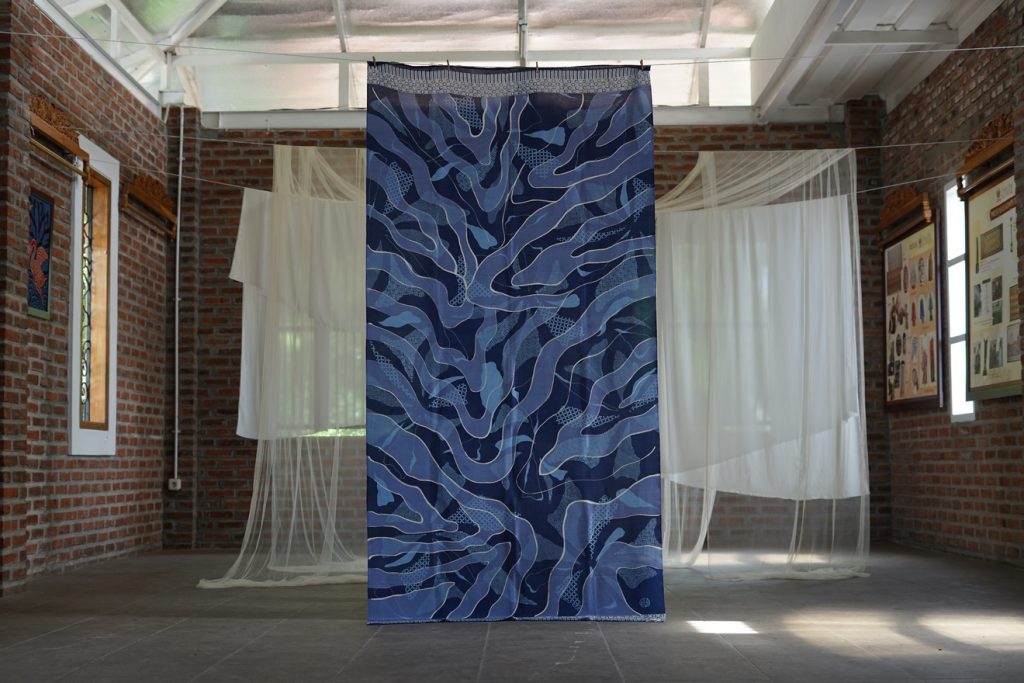 ParioThaisilk Shibotik Biru OR00135 Rumah Batik Komar