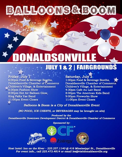 Fourth of July Celebrations in Baton Rouge and Beyond