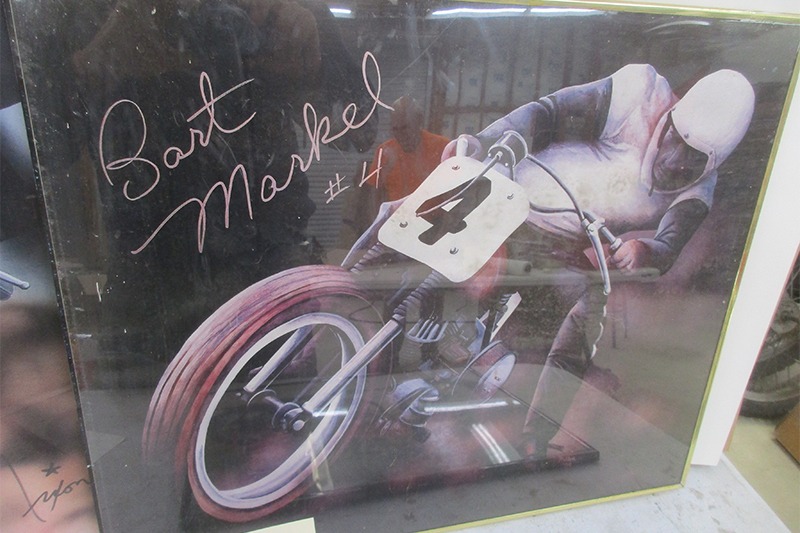 A259 VINTAGE RACING PRINTS WITH SIGNATURES (5 PIECES) Bator Classic