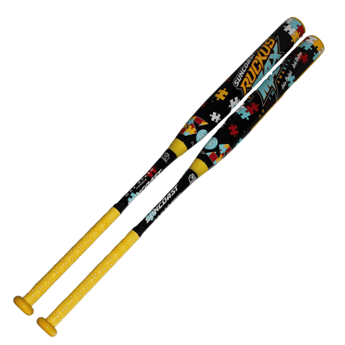 2022 Suncoast Ruckus Max Autism 12 Inch End Load USSSA Softball Bat for Sale at Bats Plus
