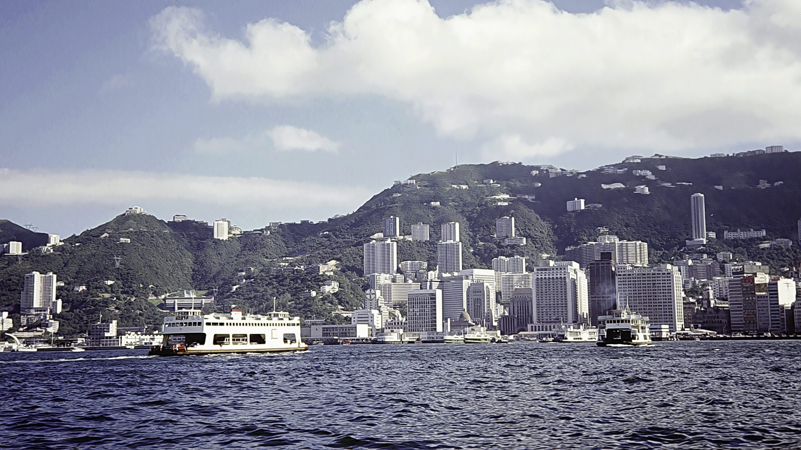 Around the World on a Mission Hong Kong Battered Suitcase