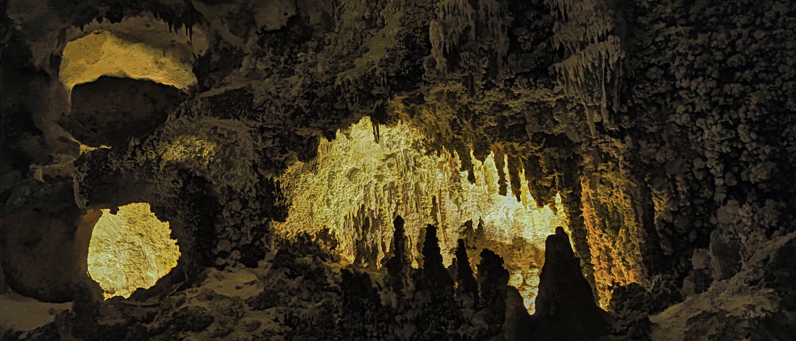 Descending into the Depths of Carlsbad Caverns Battered Suitcase