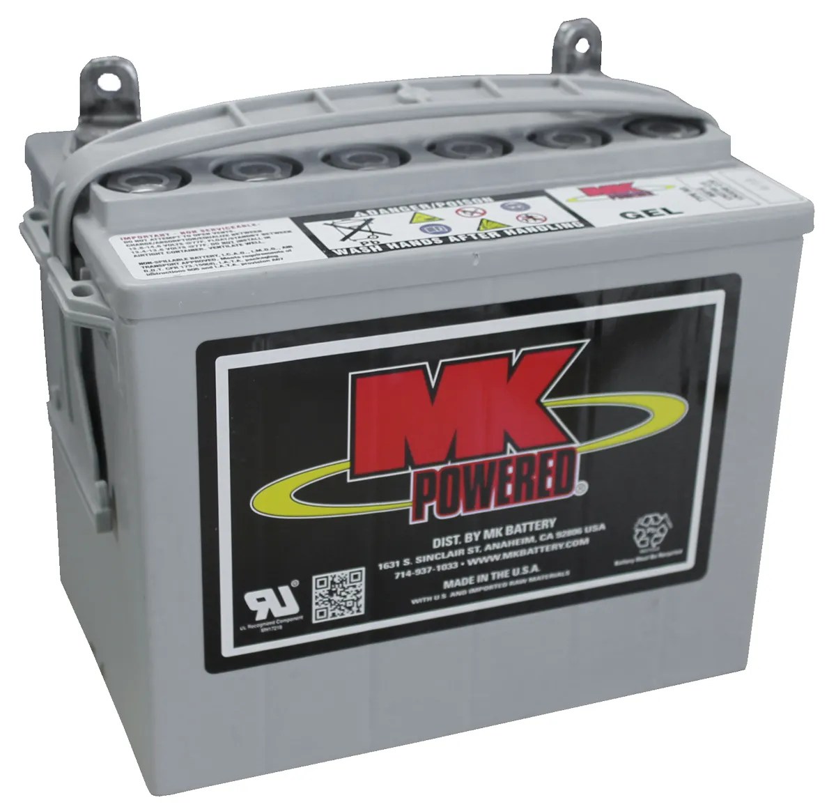 MK 8GU1 12V 31AH Gel Battery Batteries Direct