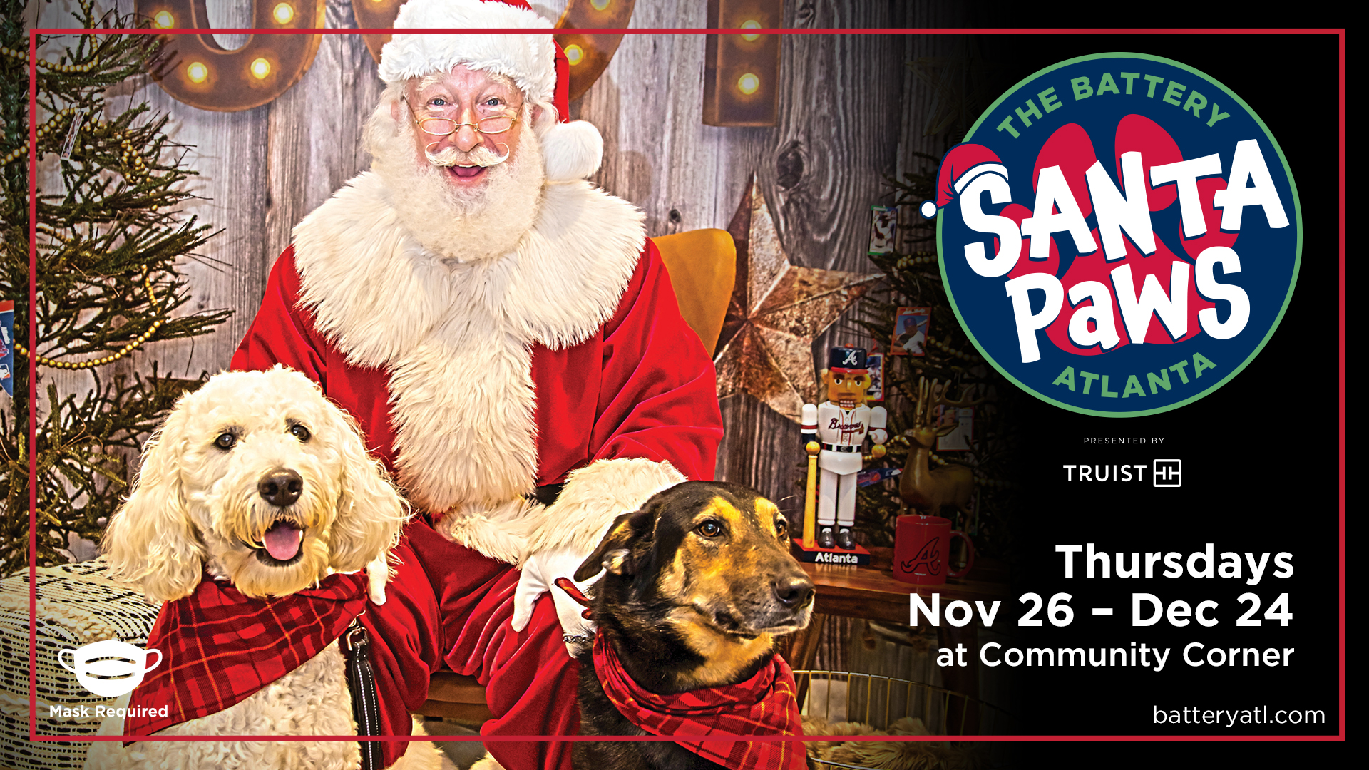 Santa Paws presented by Truist BatteryATL