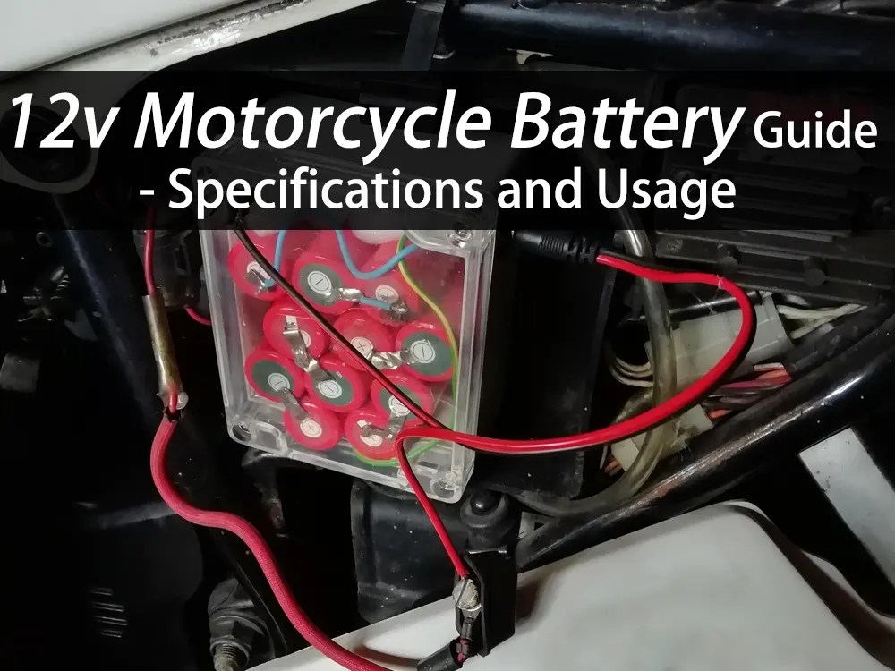 12v motorcycle battery guide - specifications and usage - TYCORUN