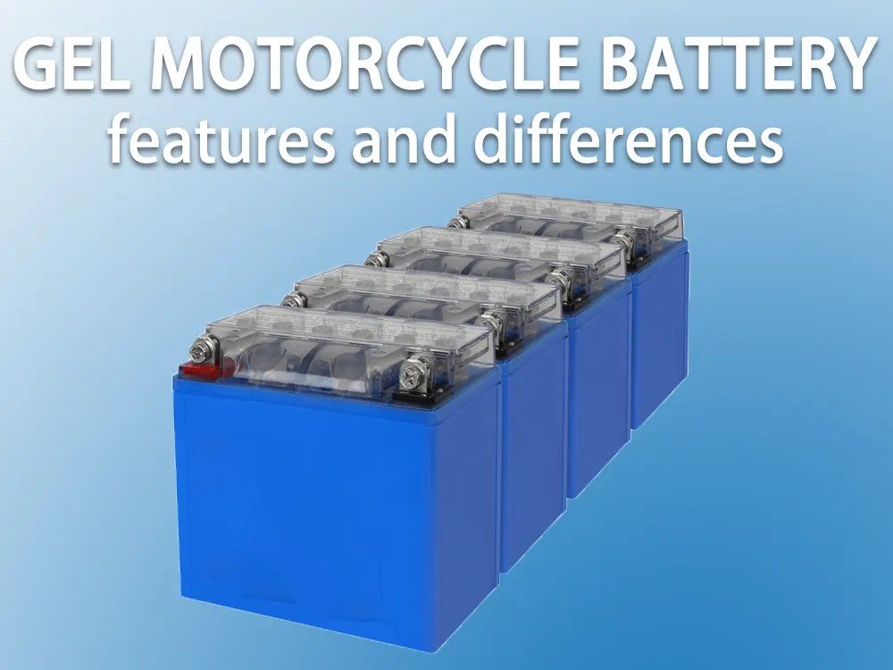 Gel motorcycle battery features and differences TYCORUN