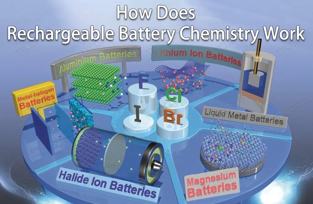 Types and differences in lithium ion battery chemistry TYCORUN