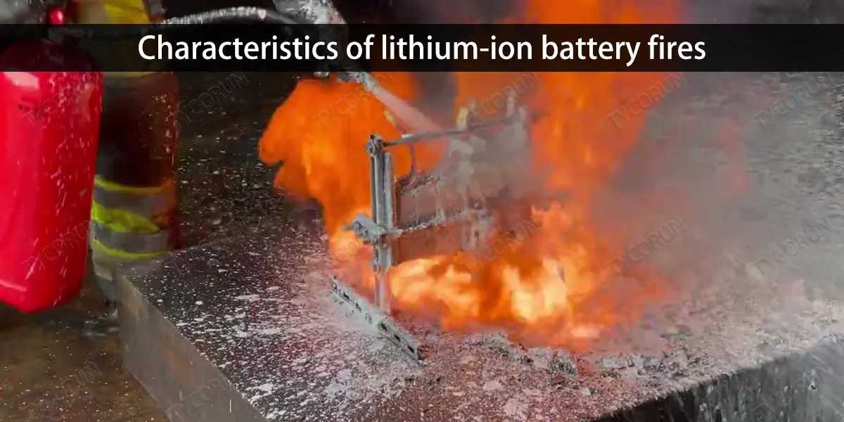 Tips and methods of lithium battery fire suppression TYCORUN