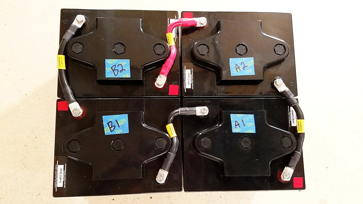 How To Connect 4 Batteries In Series | Battery Tools