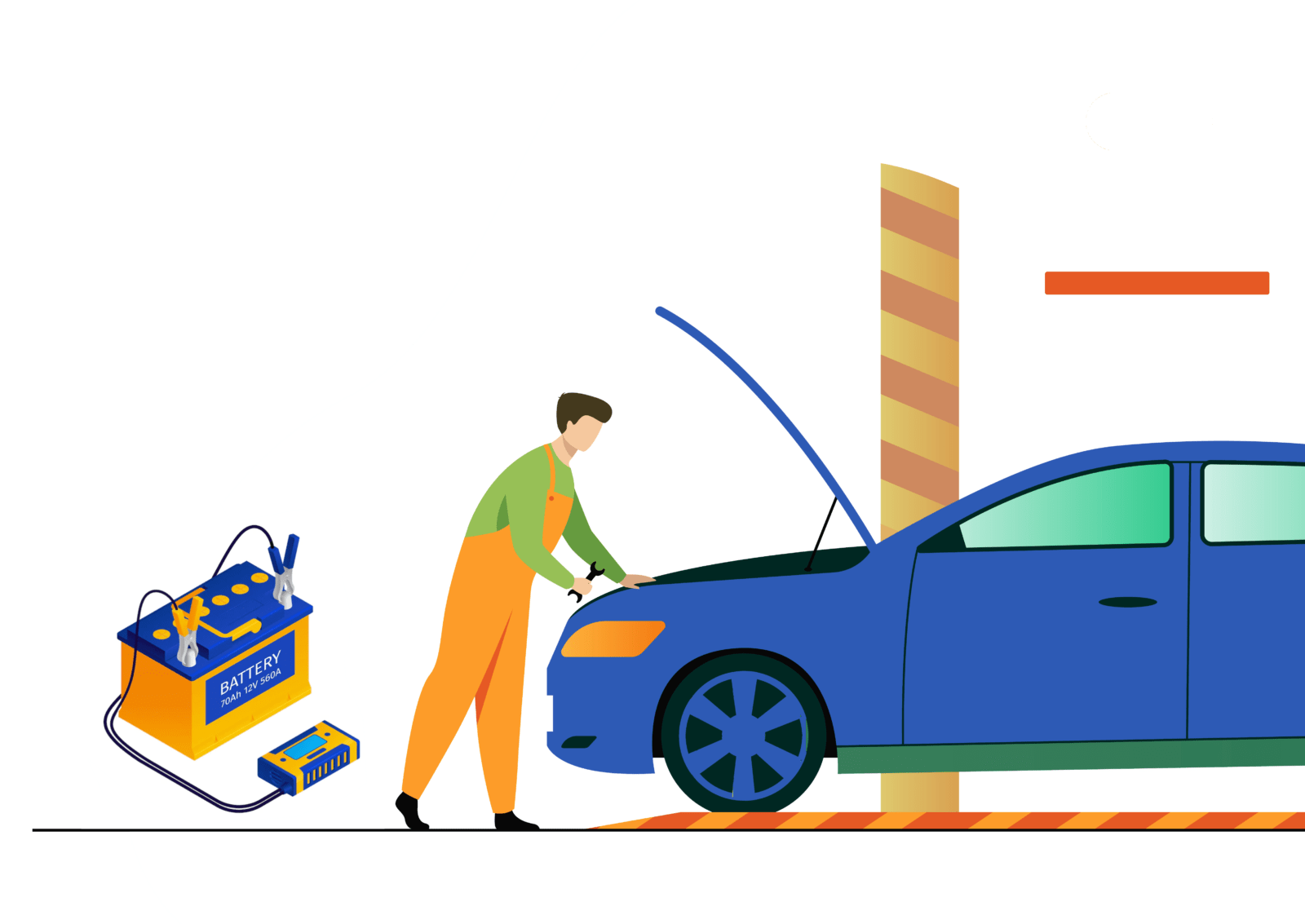 Free Battery Testing and Installation In UAE BatteryZone