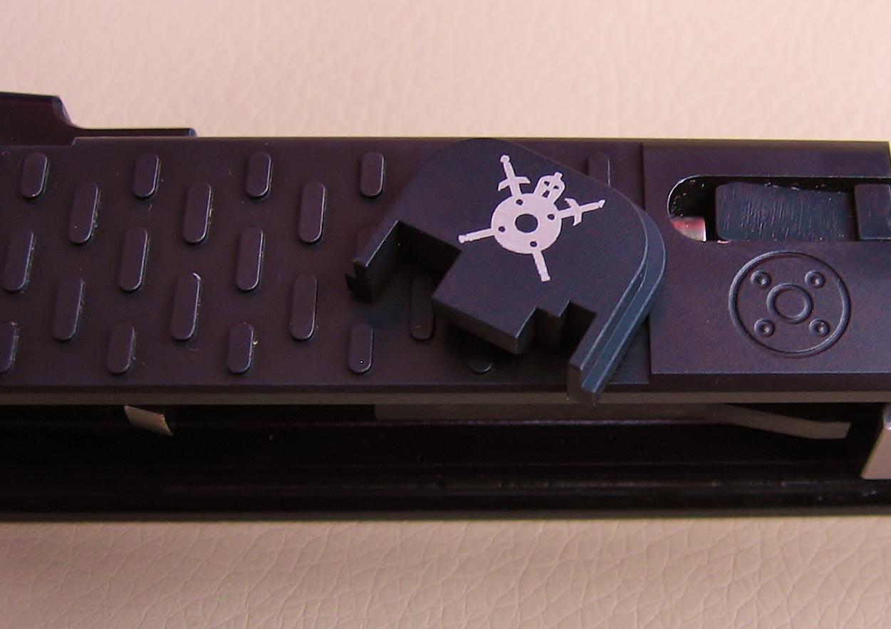 BCE Custom Glock Backplate Battle Comp Enterprises