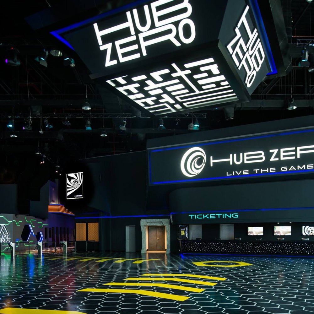 New Video Game Theme Park, Hub Zero, Opens In Dubai With Laser Tag
