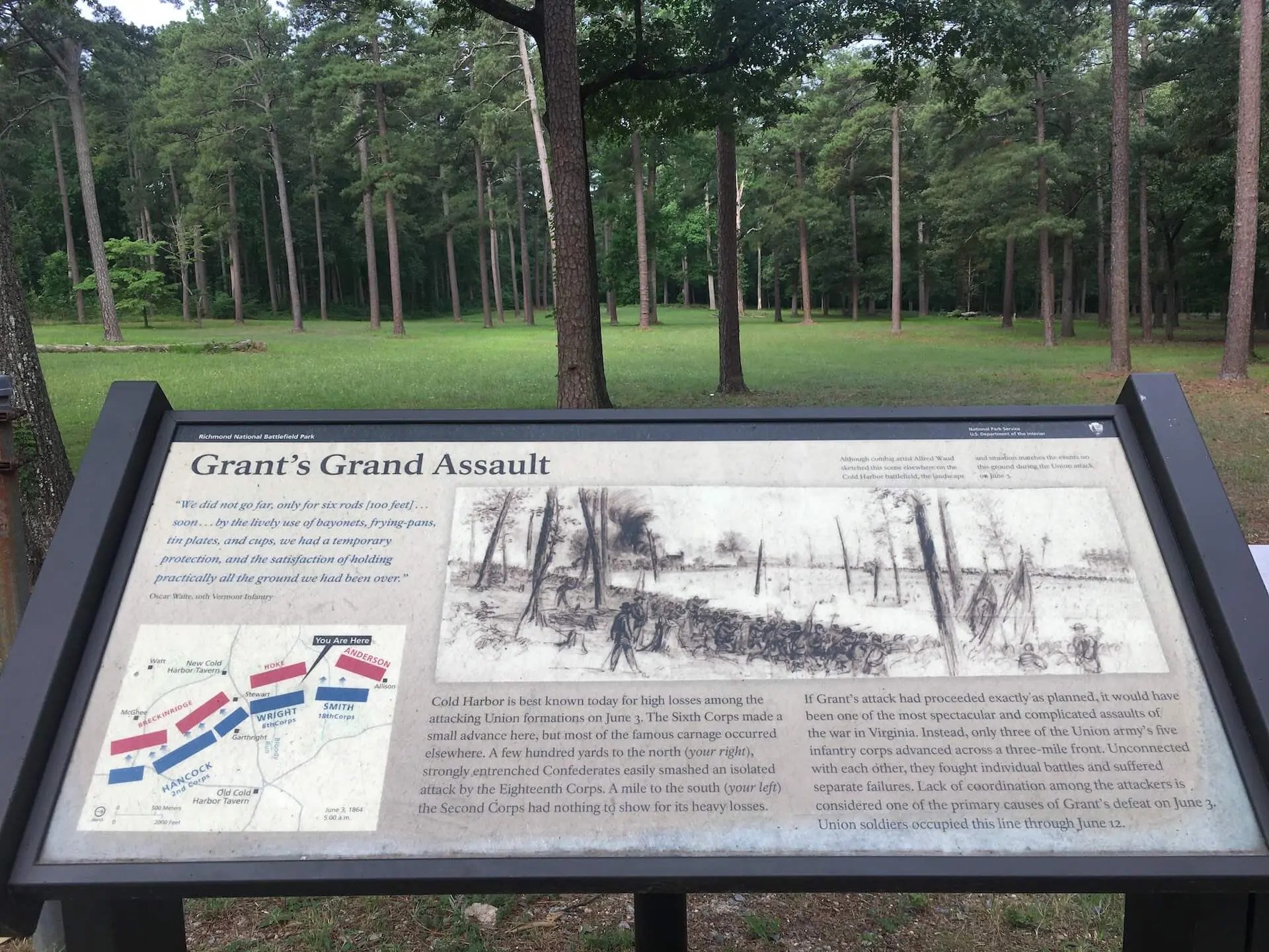 Battle of Cold Harbor Tour Battlefield Tours of Virginia