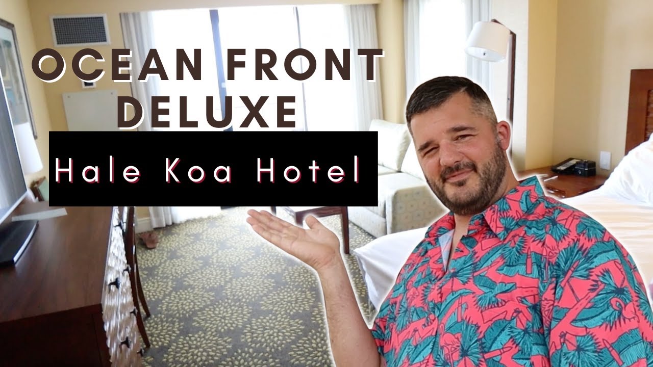 A QUICK Tour Of An Ocean FRONT Deluxe Room! What You Get, The VIEW and The PRICE Hale Koa