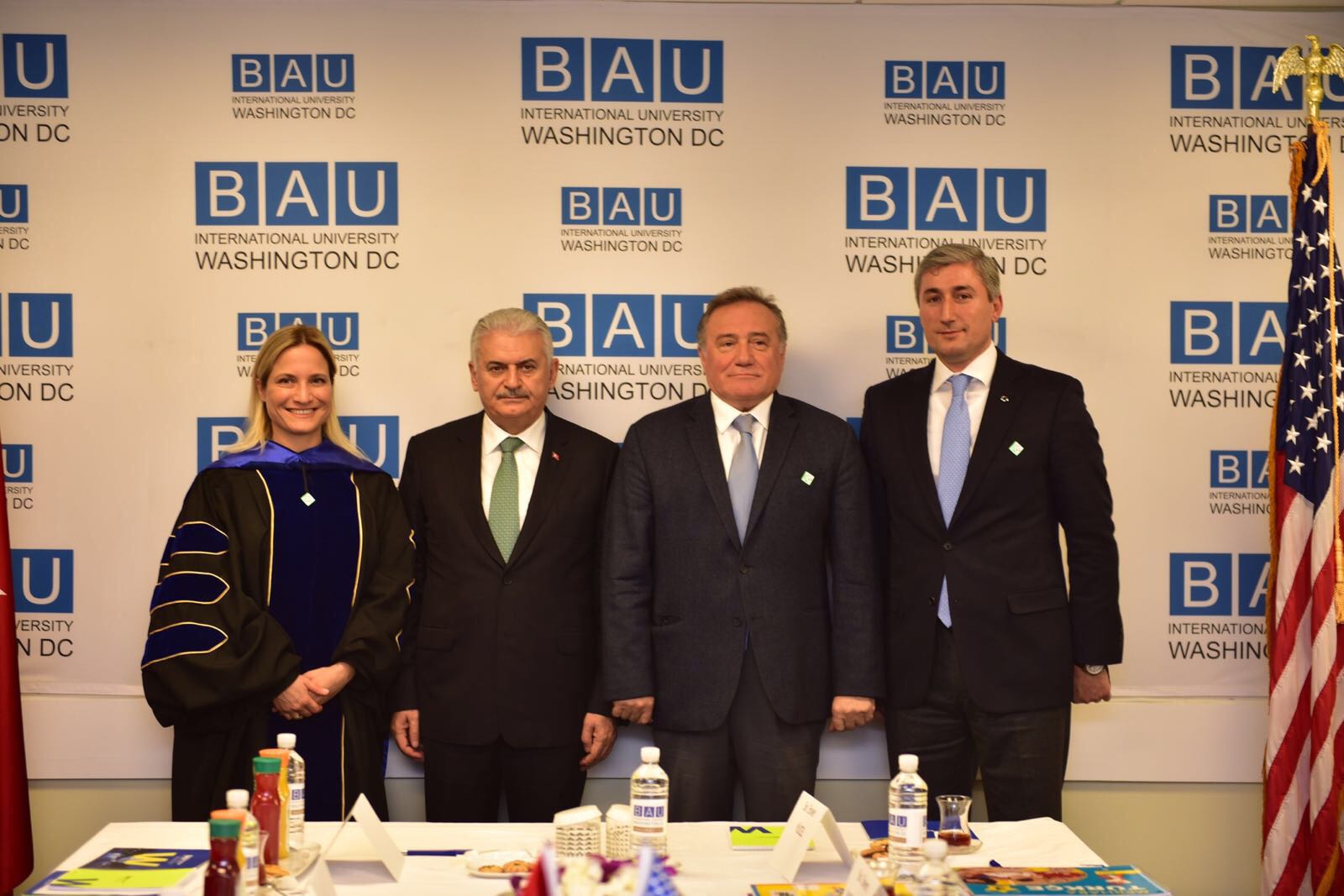 TURKISH PRIME MINISTER VISITS BAU INTERNATIONAL, BRIEFED ON ACADEMIC