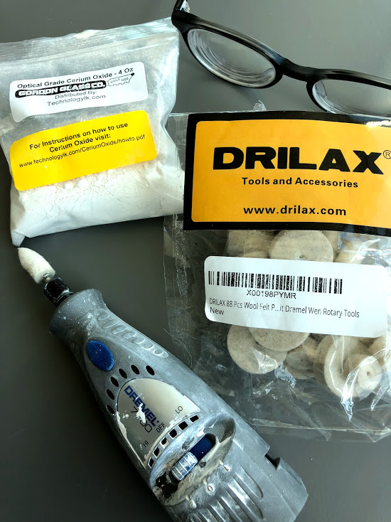 Polishing Grazed Eyeglasses Baubilt