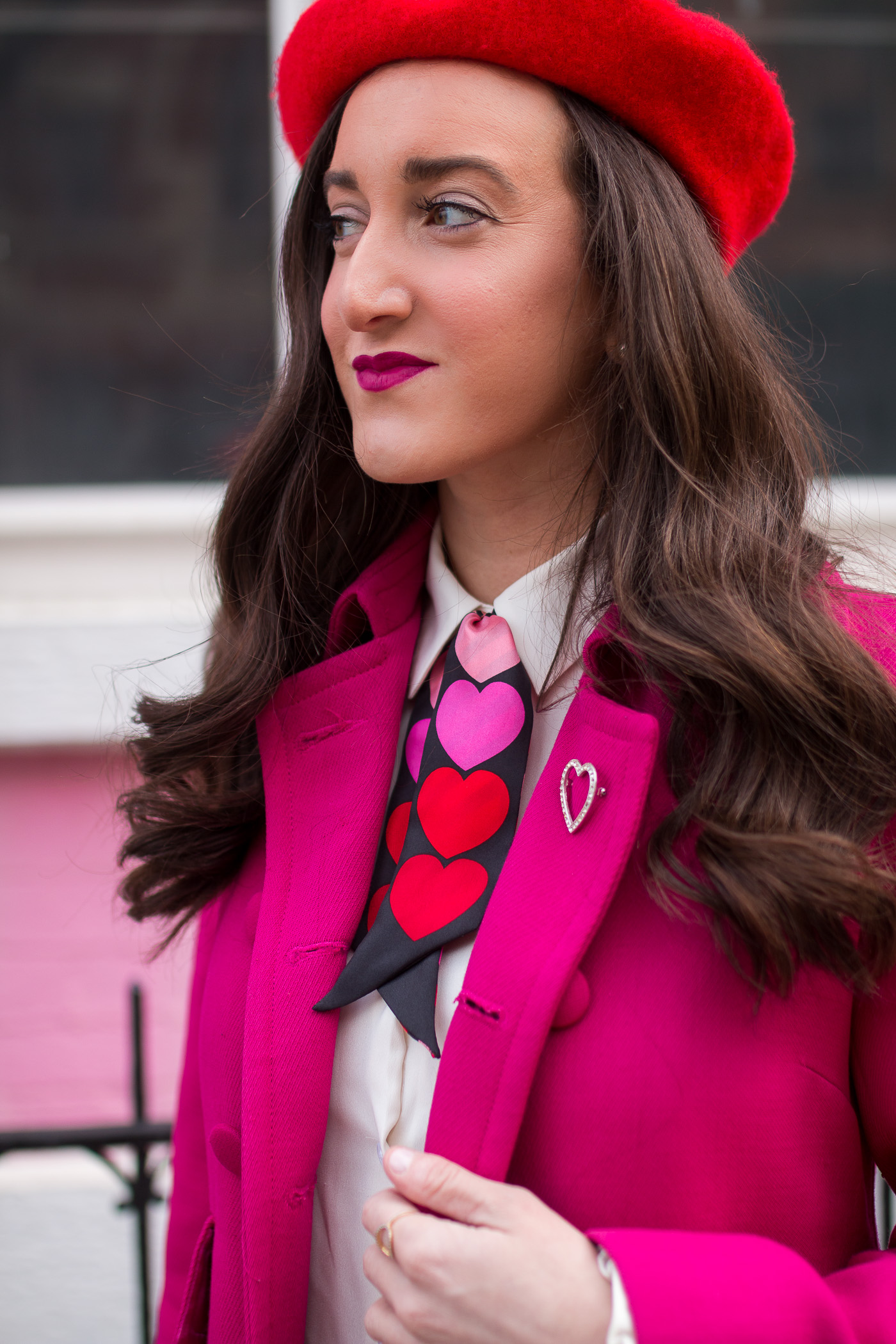 Pink and Red Outfit Ideas and Kate Spade Event Baubles to Bubbles