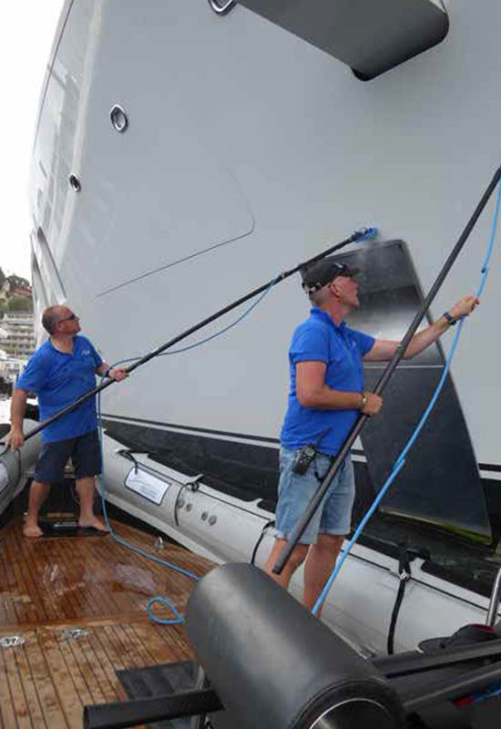 BOAT WASH SERVICE Baudoin Ocean Wash Systems